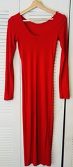 Forever 21 Women’s Long Sleeve Red Dress Size M