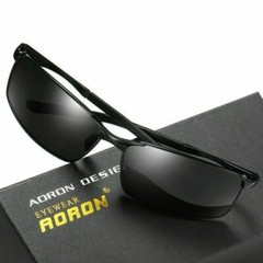 Aluminium Polarized Photochromic Sunglasses Men Driving Sports Chameleon Glasses