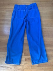 KOWTOW Cobalt Blue Utility Pants Jeans Carpenter Rudy Jude Jesse Kamm Dion Lee