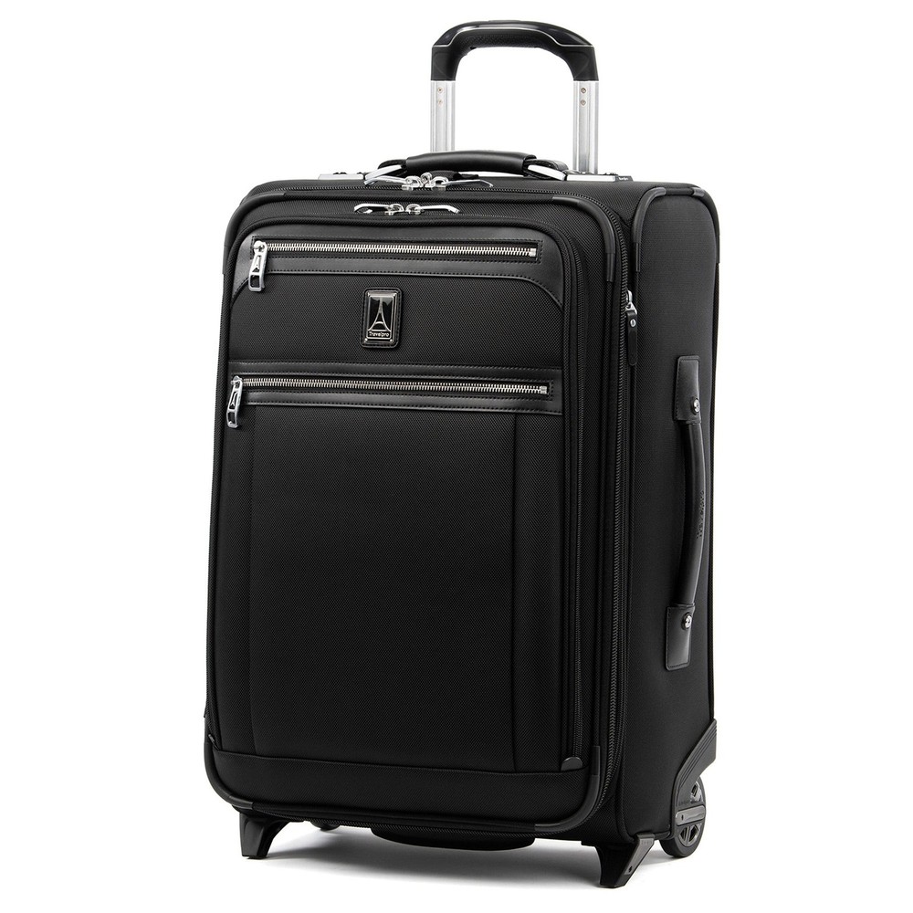 Travelpro Platinum Elite Softside Expandable Luggage, 2 Wheel Black 22 Inch U1