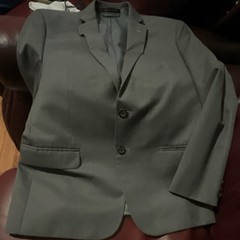 Lauren Ralph Lauren Men’s Black Suit Jacket 68% Polyester 32% Rayon Size 16H