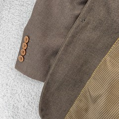 Hugo Boss Loro Piana Super 100’s Blazer 42R Jacket Brown Made Italy Wool