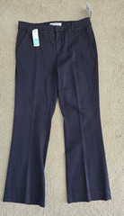 Women’s Lila Ryan Jenalyn Bootcut Pant Trouser Navy Blue Size 12 New with tags