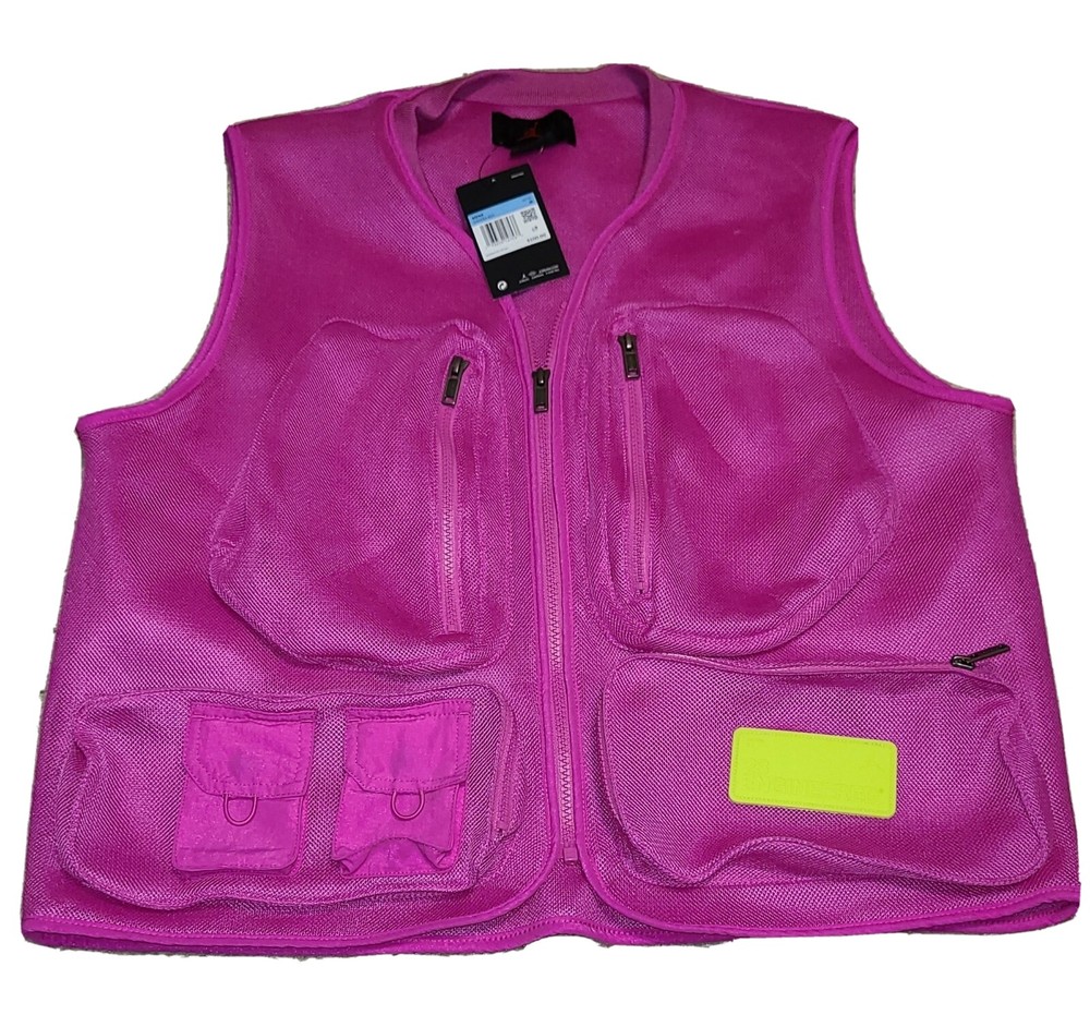 NEW Sz M Medium Nike Jordan 23 Engineered Spacer Mesh Vest Pink Loose CN4584-623
