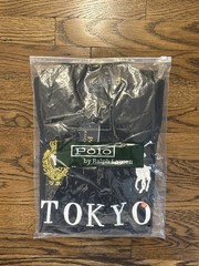 Polo Ralph Lauren Tokyo Big Pony Custom Slim Fit Polo Shirt M Black/Red