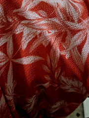 PRIMARK Ladies Blouse Top Size 12 Orange Floral Stretch Lightweight Half Sleeve