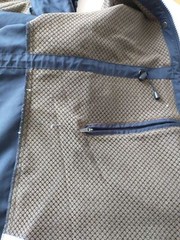 Orvis blue 100% polyester 95% nylon 5% elastane Jacket. UK men’s size Medium