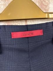 Roy Robson Navy Blue 3 Piece Suit 42 Mens Super 110s Wool Slim W34 Trousers