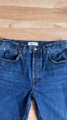 Madewell The Longline Straight Jeans Women’s 27 Button Fly High Rise