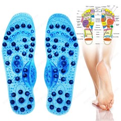 Enhanced Magnetic Therapy Massage Insoles Foot Acupressure Point Therapy Body