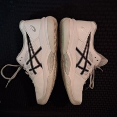 Asics Womens Gel Game 8 1042A152 White Running Shoes Sneakers Size 9.5