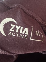 Zyia Rewind wine color Joggers Medium