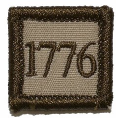 1776 – 1″x1″ w/ Fastener Military Patch