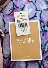 NWT Michael Kors Carine Top Zip Satchel Shoulder Mini Crossbody Bag Powder Blush
