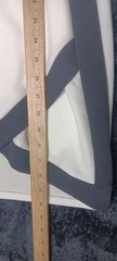 Almost Famous Faux Wrap Surplice Bodycon Mini Dress M Black & White Colorblock