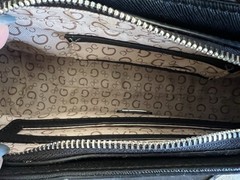 GUESS Women’s Handbag G Monogram Shoulder Bag Black