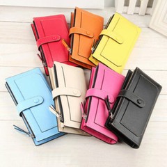 Womens Ladies Leather Clutch Wallet Long Phone Card Holder Case Purse Handbag US
