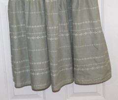 Christy Dawn Alana Seafoam Embroider Dress NWT Maxi Prairie Cottagecore Boho L