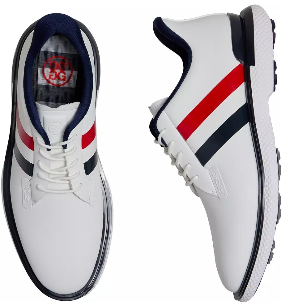 G/Fore G4 Gallivan2r TPU Golf Shoe Sneaker⛳️ US 12 USA Stripe Red White Blue