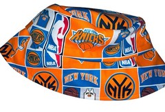 NY Knicks Bucket Hat Poly Cotton Adjustable Last 1 NWT Unisex Fan Gift Brunson