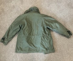 U.S. Air Force Military Jacket Mil-J-4883C Liner & Hood 1962 Vietnam Era M/L