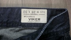Diesel Viker W28 L32 Men’s Dark Wash Denim Jeans Regular Straight Fit Wash 0933