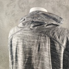 NWT KAREN SCOTT Smoke Grey Sweatshirt XXL(20-22) Pink Loose Turtle Neck