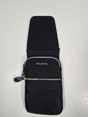 Bolsetta Magnetic Hip Phone Pouch RFID Secure Great for Travel/Jog/Walk/Errands
