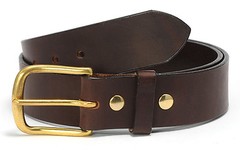 1 3/4″ AMISH HAND CRAFTED CASUAL / DRESS BELT, BLK BRN BURG DK BRN 30 – 60″ LONG