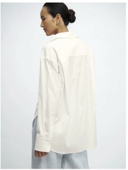 Reformation Will Oversize Button Shirt Womens XS White Long Sleeve Cotton