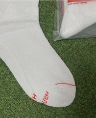 Supreme/Hanes Crew Socks Authentic White 4 Pack Size 6-12 Fast Free Shipping 🚚