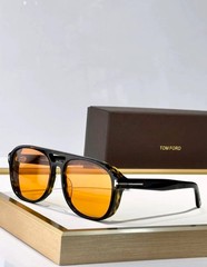 Tom Ford Rosco Sunglasses TF1022 Havana/Orange 58-16-140mm With Case New