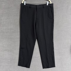 The Kooples Pants 52 Black Slim Tuxedo Dress Trousers Formal Wedding Luxe 34/36
