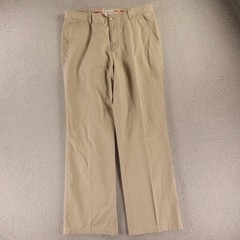 Vogue V Style Pants Mens 36×30 Beige 100% Cotton Tan Chinos