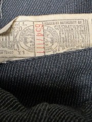 Vintage Wool Trousers Mens 34×28 Blue Gray Union Made Cuffed Pants