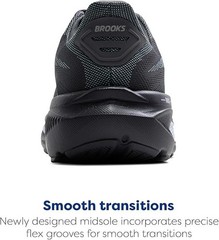 Brooks Ghost 17 Men Shoe Running Casual Grey/Clear Water/Purple Mesh