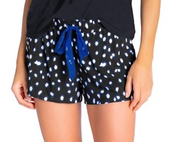 PJ Salvage Women’s Pajama Shorts Knit Sleepwear, Modal Blend RZSOS Spot The Dot