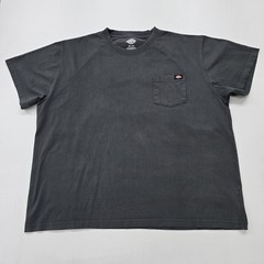 Dickies Men Charcoal Pocket Logo T-Shirt 3XL Regular CA01095