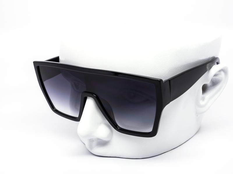 OVERSIZED THICK BOLD SQUARE TRENDY SUNGLASSES RETRO DESIGNER FASHION OUTDOOR NEW