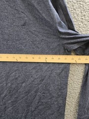 Nautica Regular Fit Pajama Long Sleeve T-Shirt Men’s L Navy Crewneck Pullover