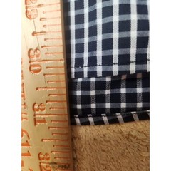 Brio 1818 Men’s Black and White Plaid Shirt Size XL