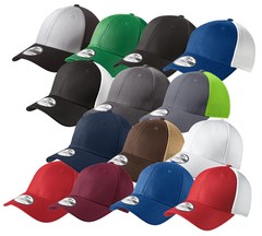 New Era 39THIRTY Mesh Back Flex Stretch Hat Blank Cap NE1020