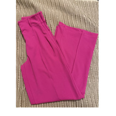 Women’s Pink Dress Pants Regular Size M Polyester/Spandex Hand Wash Only