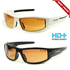 Sport Wrap Hd Night Driving Vision Sunglasses Yellow High Definition Glasses USA