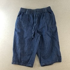 Karen Scott Jeans Women’s Sz L Blue Wash Capri 100% Cotton Quality Normcore