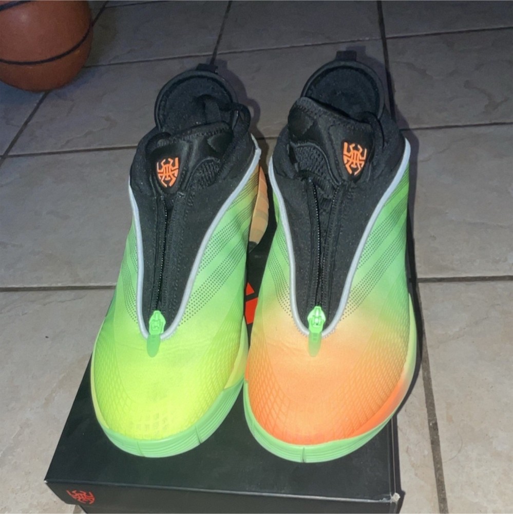 adidas D.O.N. Issue #7 Panama Lime Burst Screaming Orange JS2592
