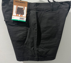 Last One -Eddie Bauer Women’s Black Ripstop Shorts, Size 12