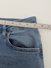 SULFIT Mens Light Blue Denim Jeans 32 R Waist 31 Leg Stretch 98 Cotton Used Good