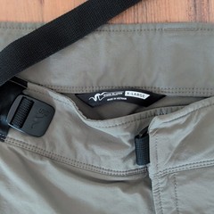 Stone Glacier Devil Light Men’s Green Solid Cargo Pants XL Regular Pockets Logo