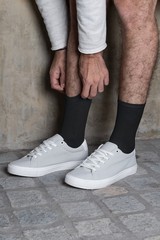 Balec 6 Pairs Men Plain Soft Casual Black Dress Socks